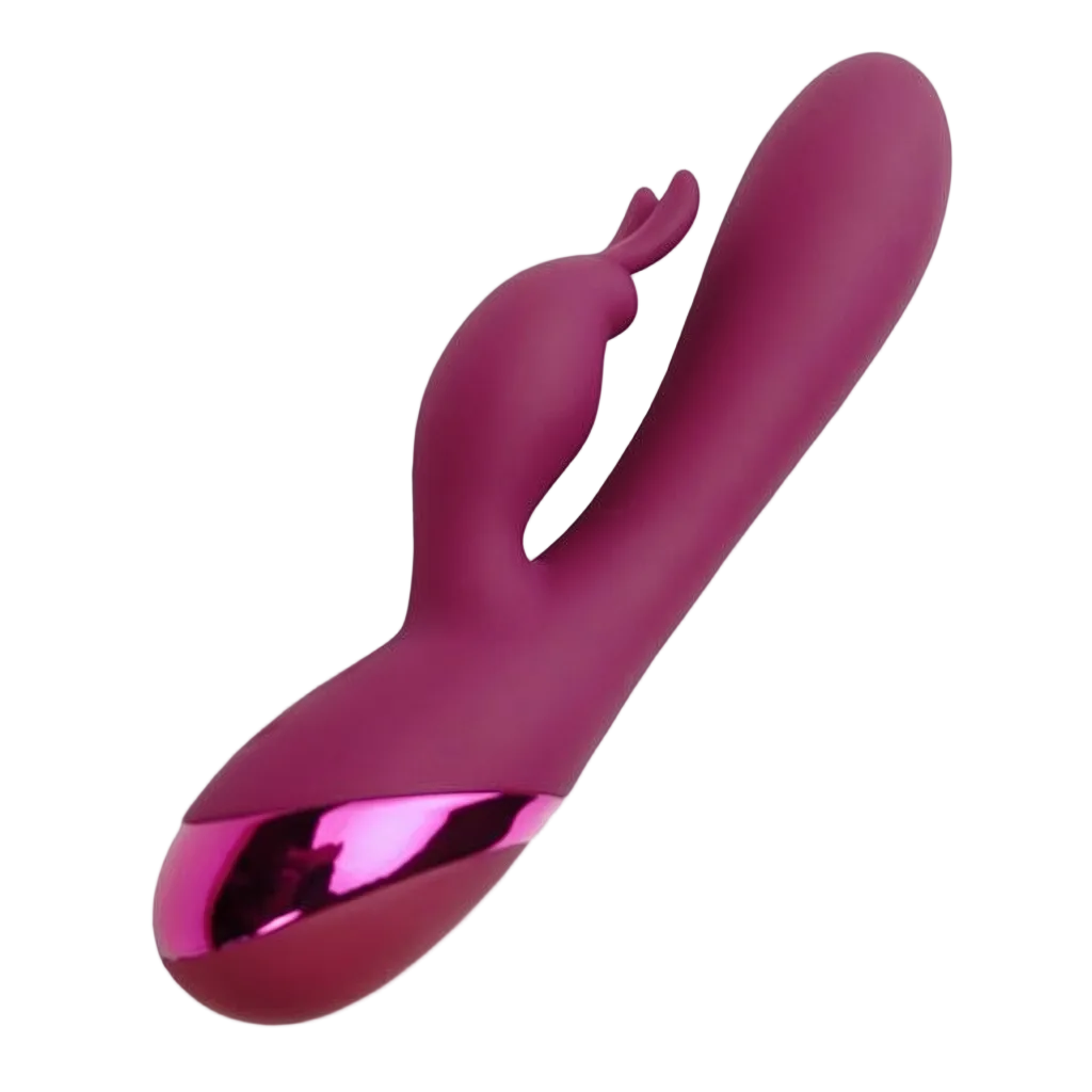 Vibrador Doble con Estimulador Brole