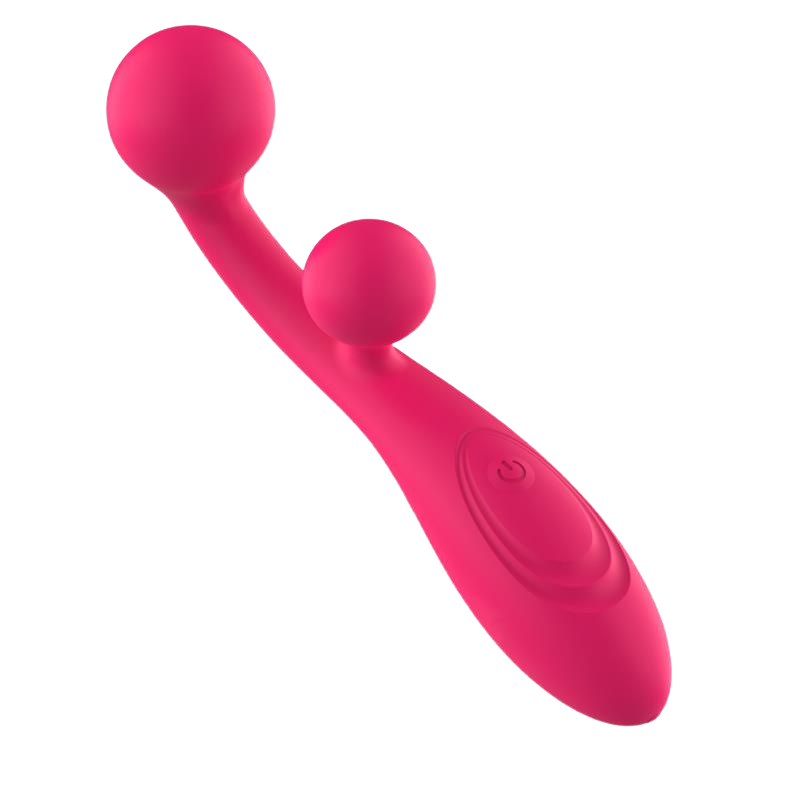 Vibrador curvo de doble bola Rollie