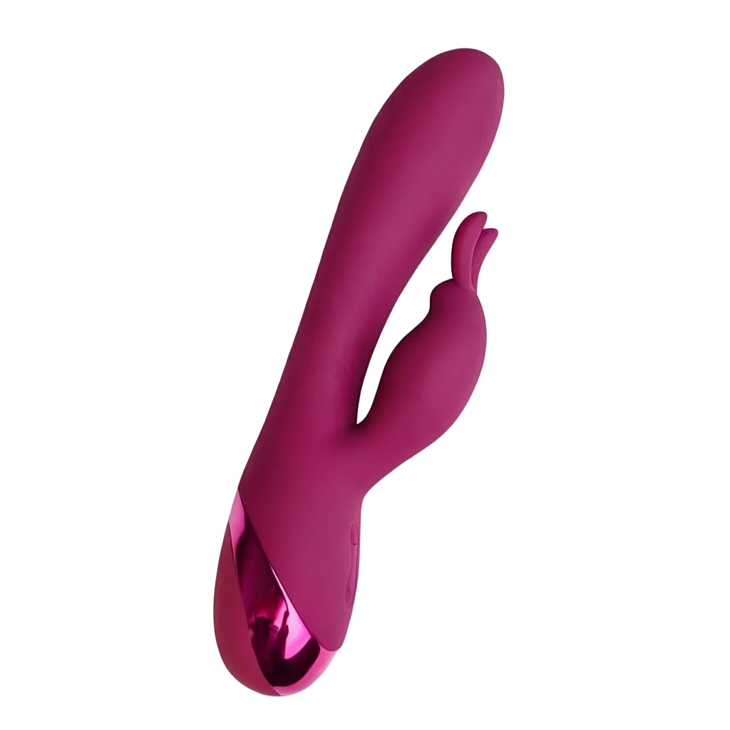 Vibrador Doble con Estimulador Brole